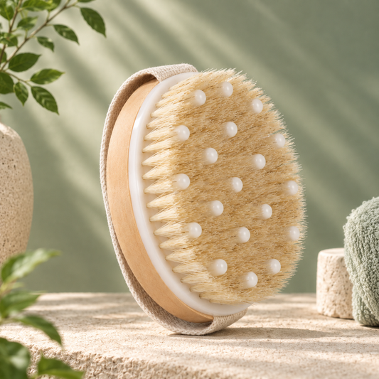 Wooden Massage Bath Brush