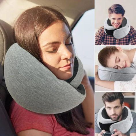 Vibronis™ Memory Foam Neck Pillow
