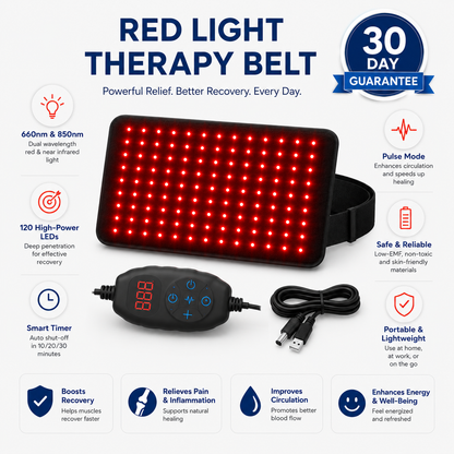 Vibronis™ RedGlow Pro Belt