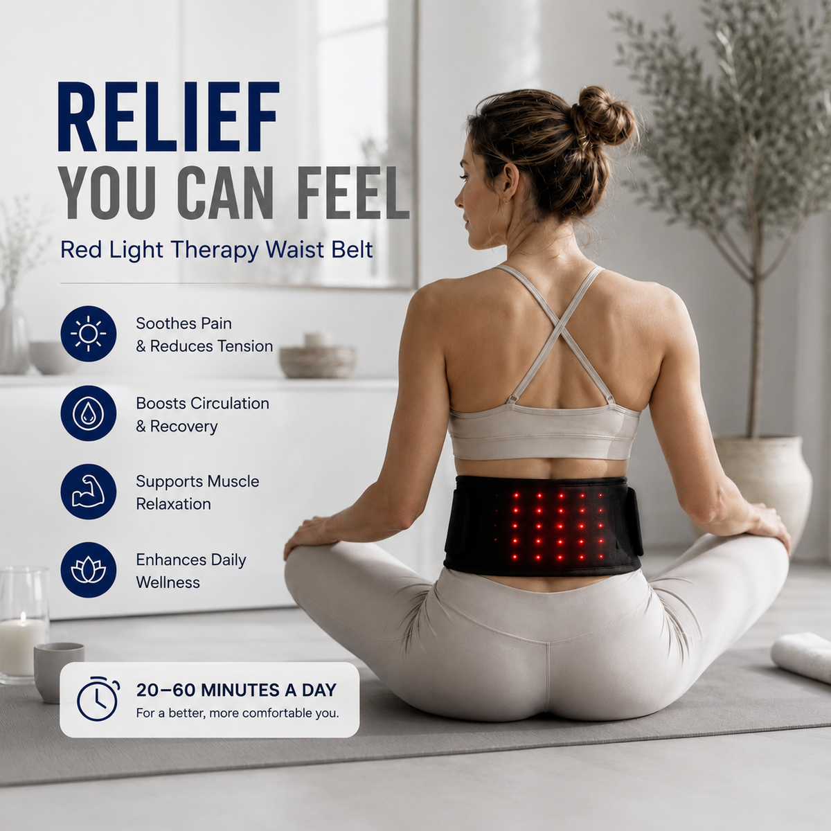 Vibronis™ RedGlow Pro Belt